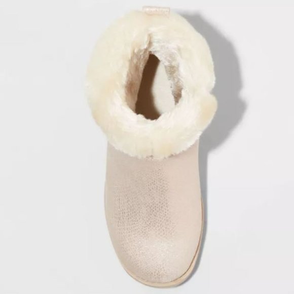 Georgeina Shearling Style Boots - Cat & Jack - Picture 3 of 3